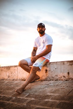 short de bain poche zippé oyat