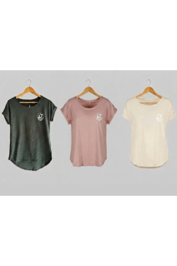 Tee shirt leger col rond